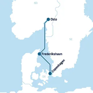  Dfds Ferry - To Oslo, Copenhagen